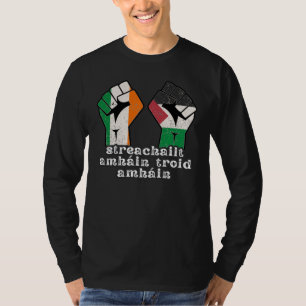 Camiseta Retro Irlanda - Revolução da Resistência à Solidar