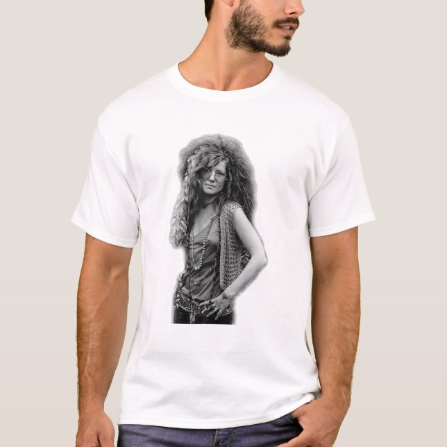 Camiseta Retro Janice Arts Joplins Love Country Music Costu (Frente)