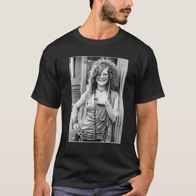 Camiseta Retro Janice Arts Joplins Love Country Music Costu (Frente)