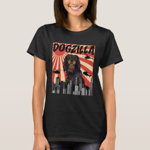 Camiseta Retro Japonês Dogzilla English Toy Spaniel