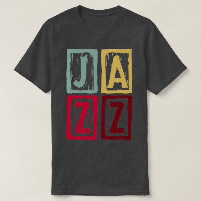 Camiseta Retro Jazz 2 (Frente do Design)
