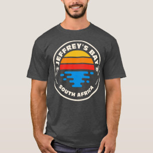 Camiseta Retro Jeffreys Bay South Africa Vintage Beach Surf