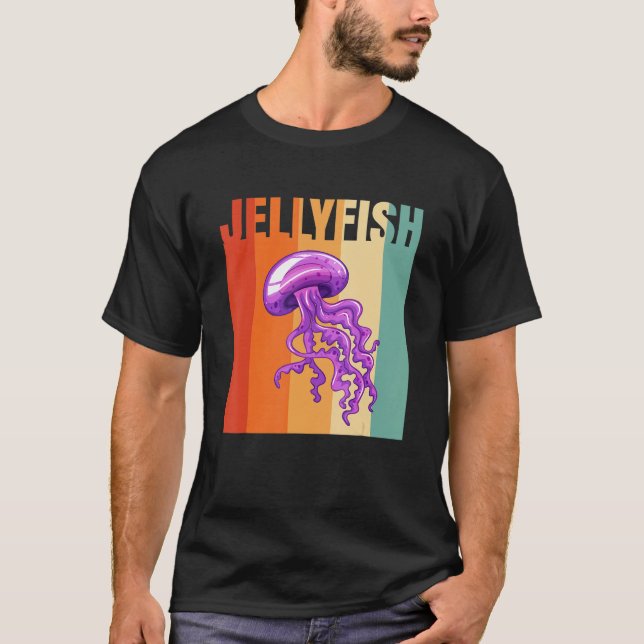 Camiseta Retro Jellyfish 1 (Frente)