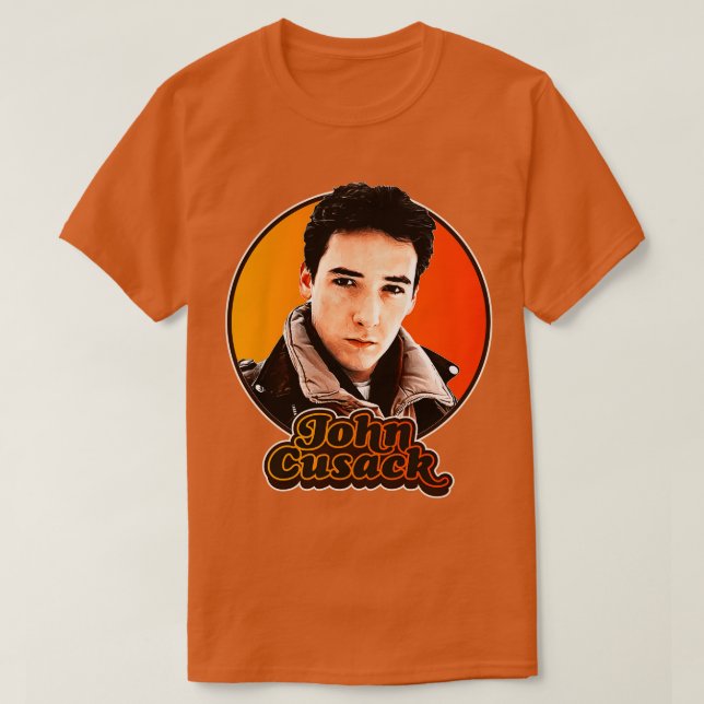 Camiseta Retro John Cusack Tribute (Frente do Design)