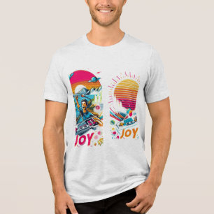 Camiseta Retro Joy. Exibição