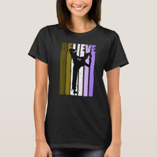 Camiseta Retro Judo Girls Mulheres Karate Judo Birthday Com