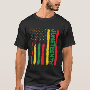 Camiseta Retro Junenésimo Bandeira Americana Junho 19 1865 