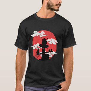 Camiseta Retro Kanji Samurai Shinobi Espada Japonesa Ninja