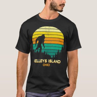 Camiseta Retro Kelleys Island, Ohio Bigfoot Souvenir