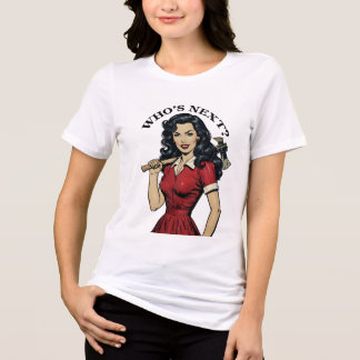 Camiseta Retro Killer Housewife “Who’s Next?” Tee