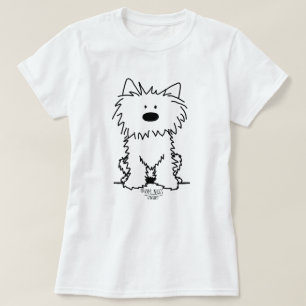 Camiseta Retro KiniArt Westie