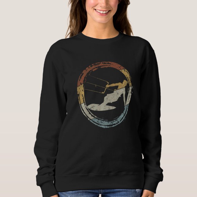 Camiseta Retro Kitesurfer & Surfer  Kitesurfing & Surfing (Frente)