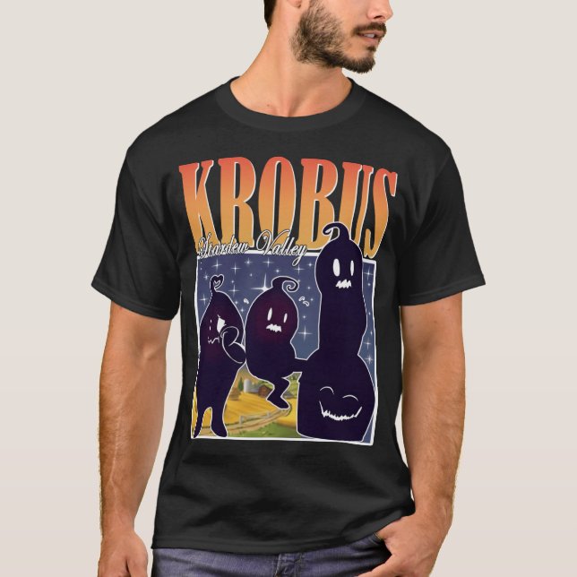 Camiseta Retro Krobus funny vintage (Frente)
