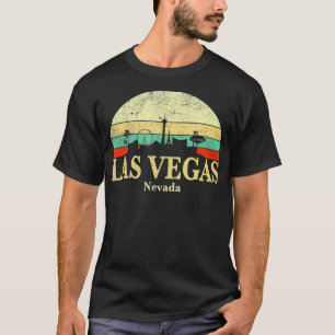 Camiseta Retro Las Vegas Vegas Strip Sin City
