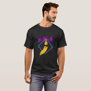 Camiseta retro legal do partido banana