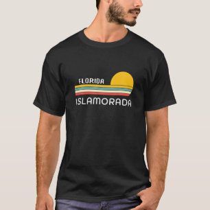 Camiseta Retro Legal Islamorada Vintage Flórida Retro Sunse