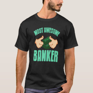 Camiseta Retro Legal Mais Incrível para Banqueiros Presente