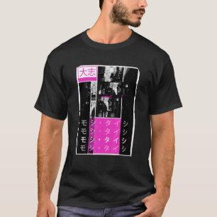 Camiseta Retro Lofi Tóquio Streetwear Japonês - Gra Estétic