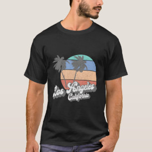 Camiseta Retro Los Angeles California Ca Vintage Beach Surf