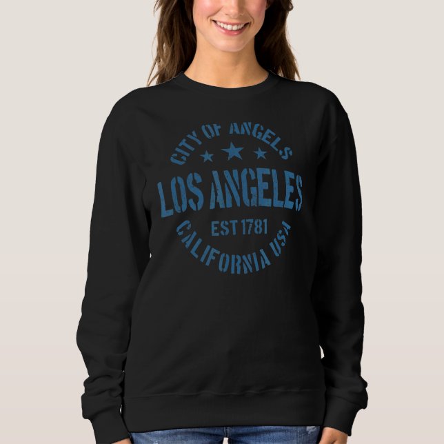 Camiseta Retro Los Angeles Established 1871 Souvenir 1 (Frente)