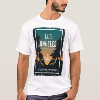 Camiseta Retro Los Angeles - Palmeiras da Califórn