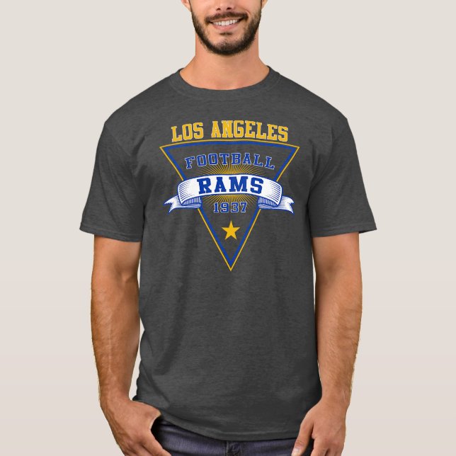 Camiseta Retro Los Angeles Rams (Frente)