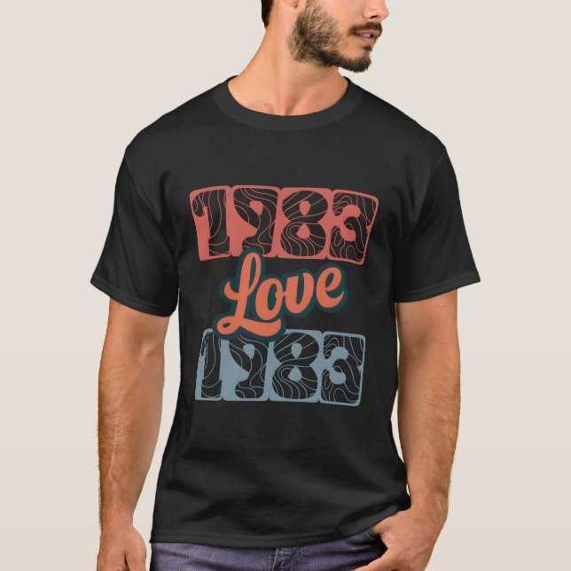 Camiseta Retro Love 1983 Original Edition Classe Perfeito (Frente)