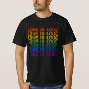 Camiseta Retro Love is Love