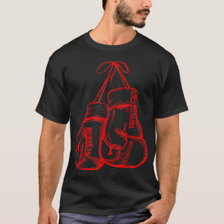 Camiseta Retro Love Red Boxing Gama presentes Boxer Gift 58