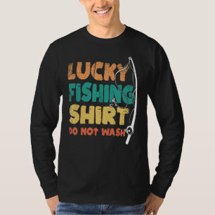 Camiseta Retro Lucky Fisheries Pai Pais Pescadores