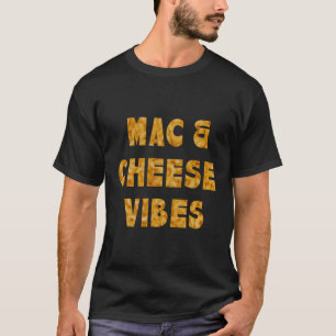 Camiseta Retro Mac E Queijo Engraçado Dizendo Mac N Cheese