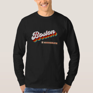 Camiseta Retro Mães de Boston Massachusetts na década de 80