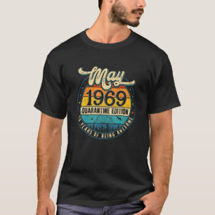 Camiseta Retro Maio 1969 Limited Edition Oferece 52º Aniver