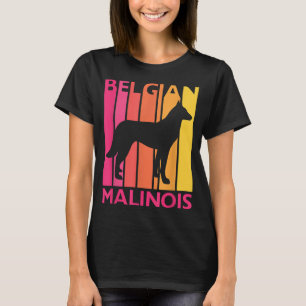 Camiseta Retro Malinois Gift for Dog Lover Vintage belga
