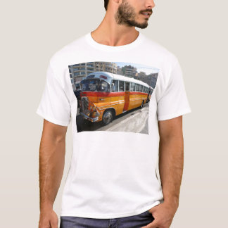 Camiseta Retro Malta bus