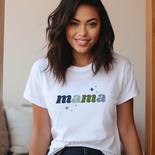 Camiseta Retro Mama (Criador carregado)