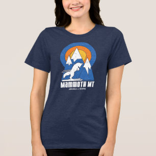 Camiseta Retro Mammoth Mountain Ski White Fox T Shirt