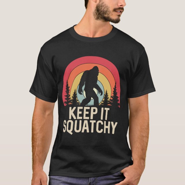 Camiseta Retro Mantenha-o esmagado (Frente)
