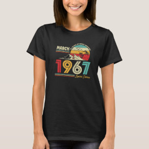 Camiseta Retro March 1967 55 Anos 55 Anos Dia B 1