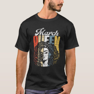 Camiseta Retro March Queen Incrível Junth Queen Girl Girl