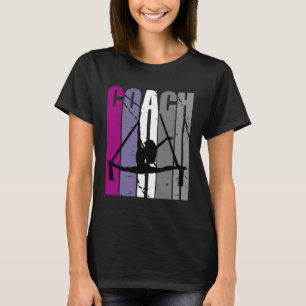 Camiseta Retro Master Air Yoga Instrutor Feminine Coach