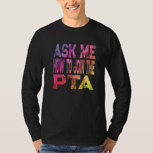 Camiseta Retro Me Pergunta Como Se Juntar Ao Professor Pai