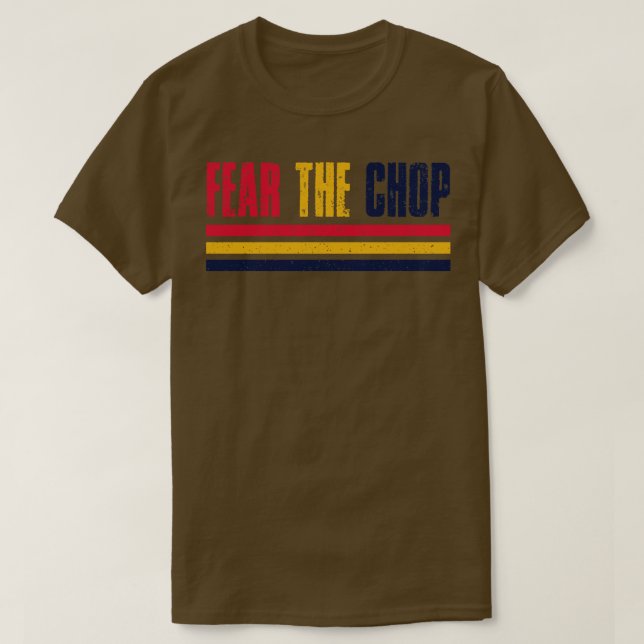 Camiseta Retro Medo O Corte (Frente do Design)