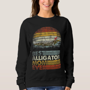 Camiseta Retro Melhor Alligador Mamãe Nunca Animais