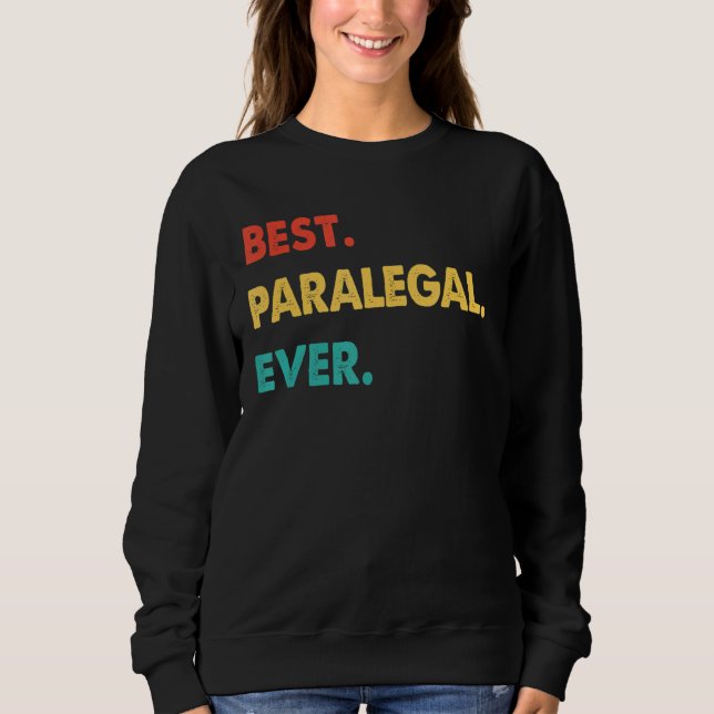 Camiseta Retro Melhor Assistente Jurídico Nunca (Frente)