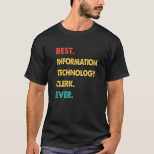 Camiseta Retrô - Melhor funcionário em tecnologia da inform