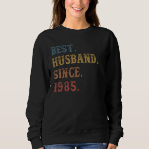 Camiseta Retro Melhor Marido Desde 1985, 37º Aniversário De