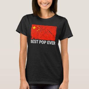 Camiseta Retrô Melhor Pop da China Sinalizador que Dificult