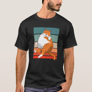 Camiseta retro memórias de gatos-do-pescoço