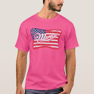 Camiseta Retro Merica desde 1776 4 de julho Independência P